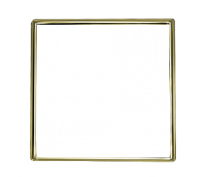 Gold Square Pin 1 Inch Square Gold Pin - 24 Hour Lapel Pins | Pins Overnight